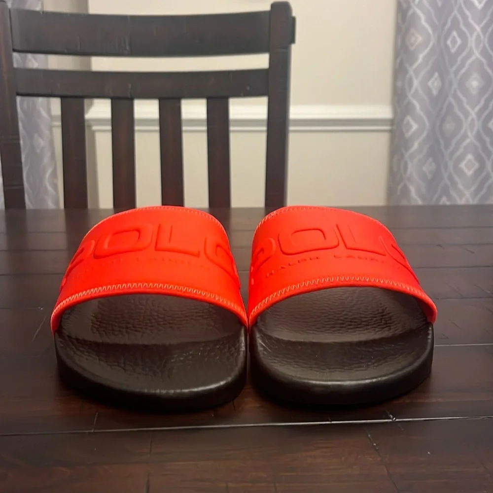Polo Ralph Lauren Neoprene Slides Sandals Shoes shower beach new Men’s Size 11